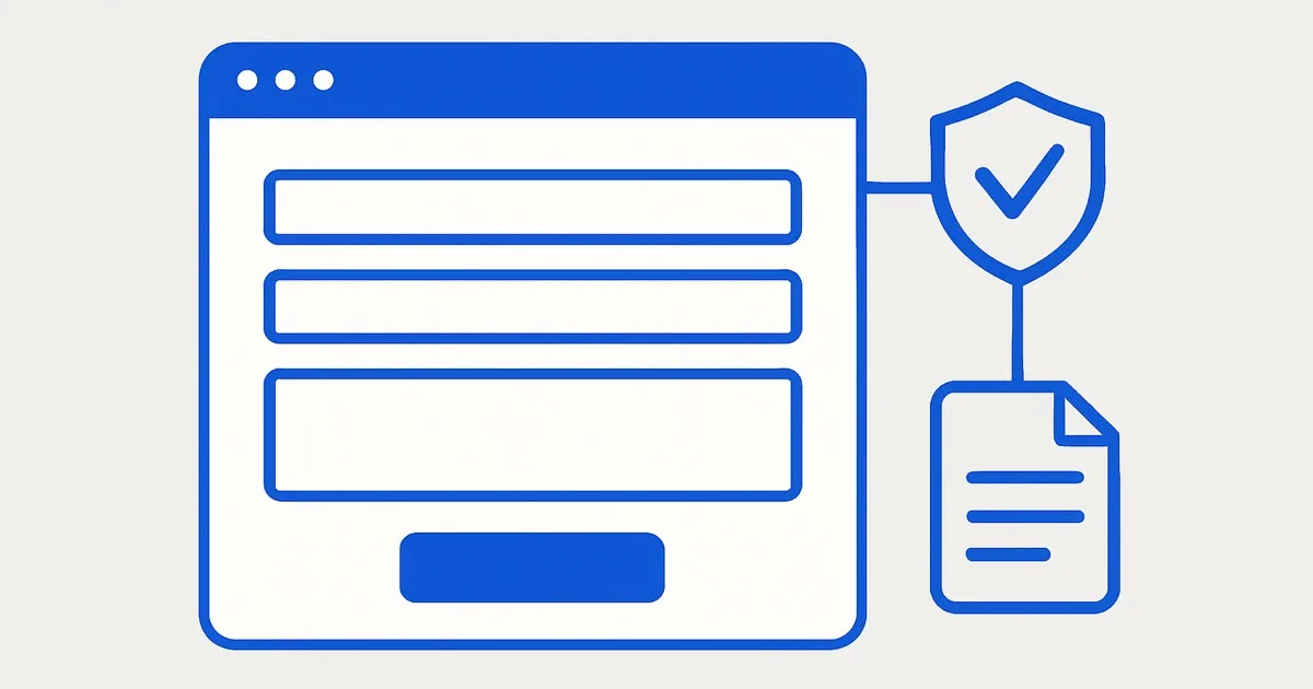 Политика обработки ПДн на сайте: форма, щит и документ