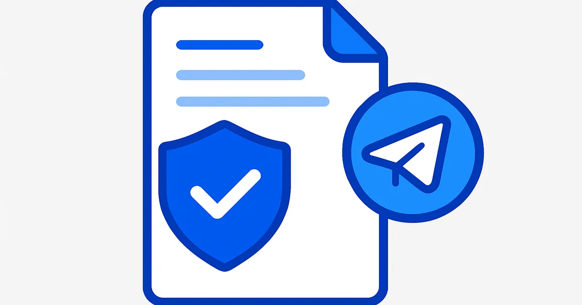 Нужна ли политика конфиденциальности для Telegram-бота в 2026 году